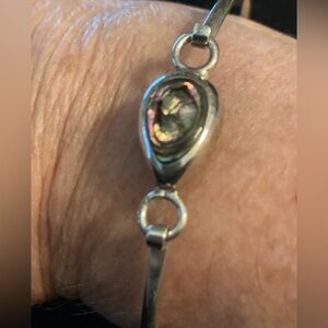 Sterling Silver and Abalone bracelet